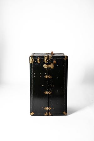 The Oshkosh Trunk Company. Baule guardaroba da viaggio. Inizio secolo XX