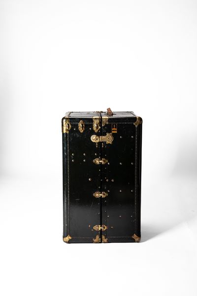 The Oshkosh Trunk Company. Baule Guardaroba da Viaggio. Inizio Secolo XX