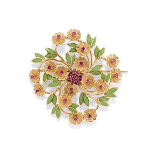Spilla floreale