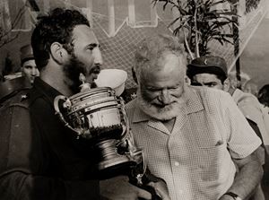 Fidel Castro and Ernest Hemingway (Marlin Fishing Tournament), Havana, Cuba