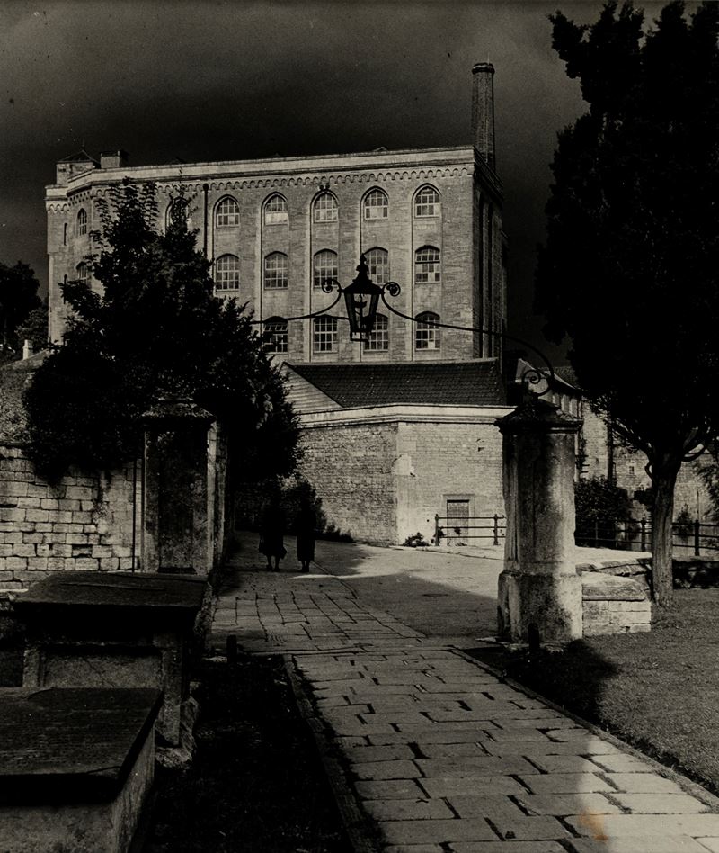Summer evening in Bradford-on-avon, The georgian cloth factory