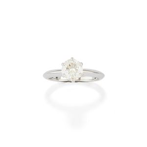 Anello con diamante