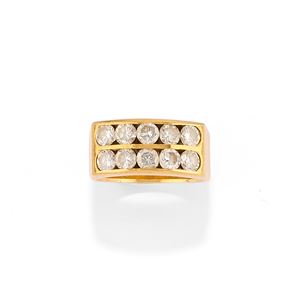 Anello con diamanti
