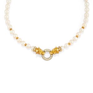 Collana con pantere
