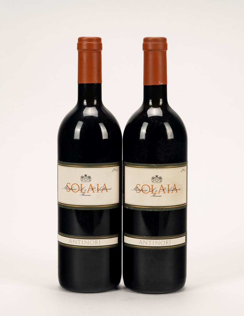Italia - Marchesi Antinori Solaia (2 BT) — 1985