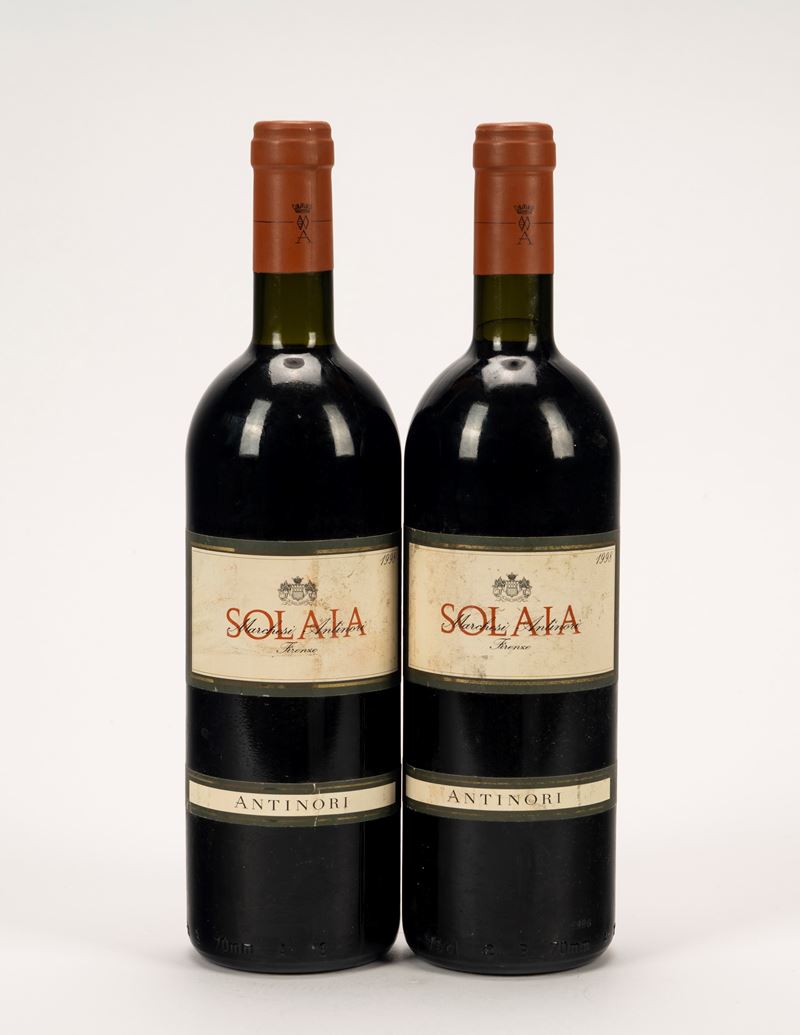 Italia - Marchesi Antinori Solaia (2 bottiglie) – 1998