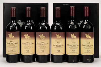 Castello di Ama L’Apparita (collezione verticale 6 BT)