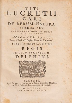 De Rerum Natura libros sex