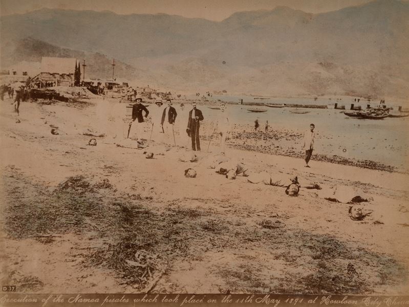 Execution of the Namoa pirates, Kowloon City, China