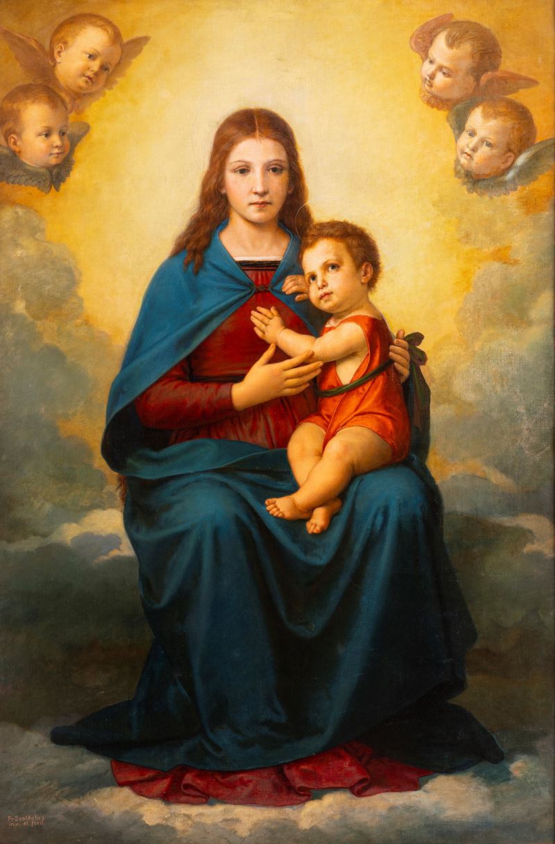Madonna con Bambino, San Giovannino e San Giuseppe