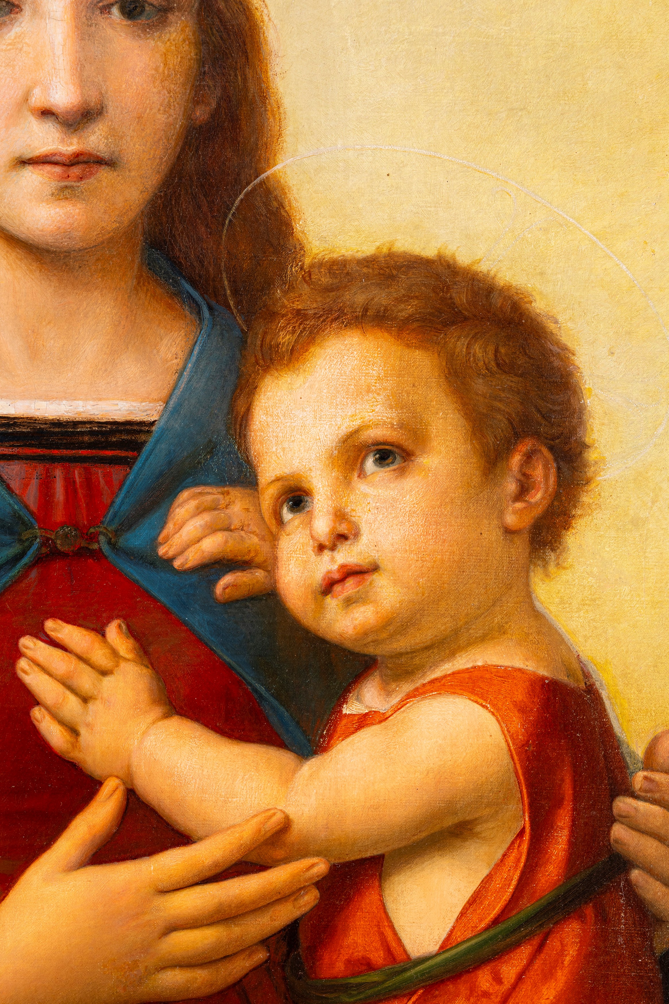 Madonna con Bambino, San Giovannino e San Giuseppe