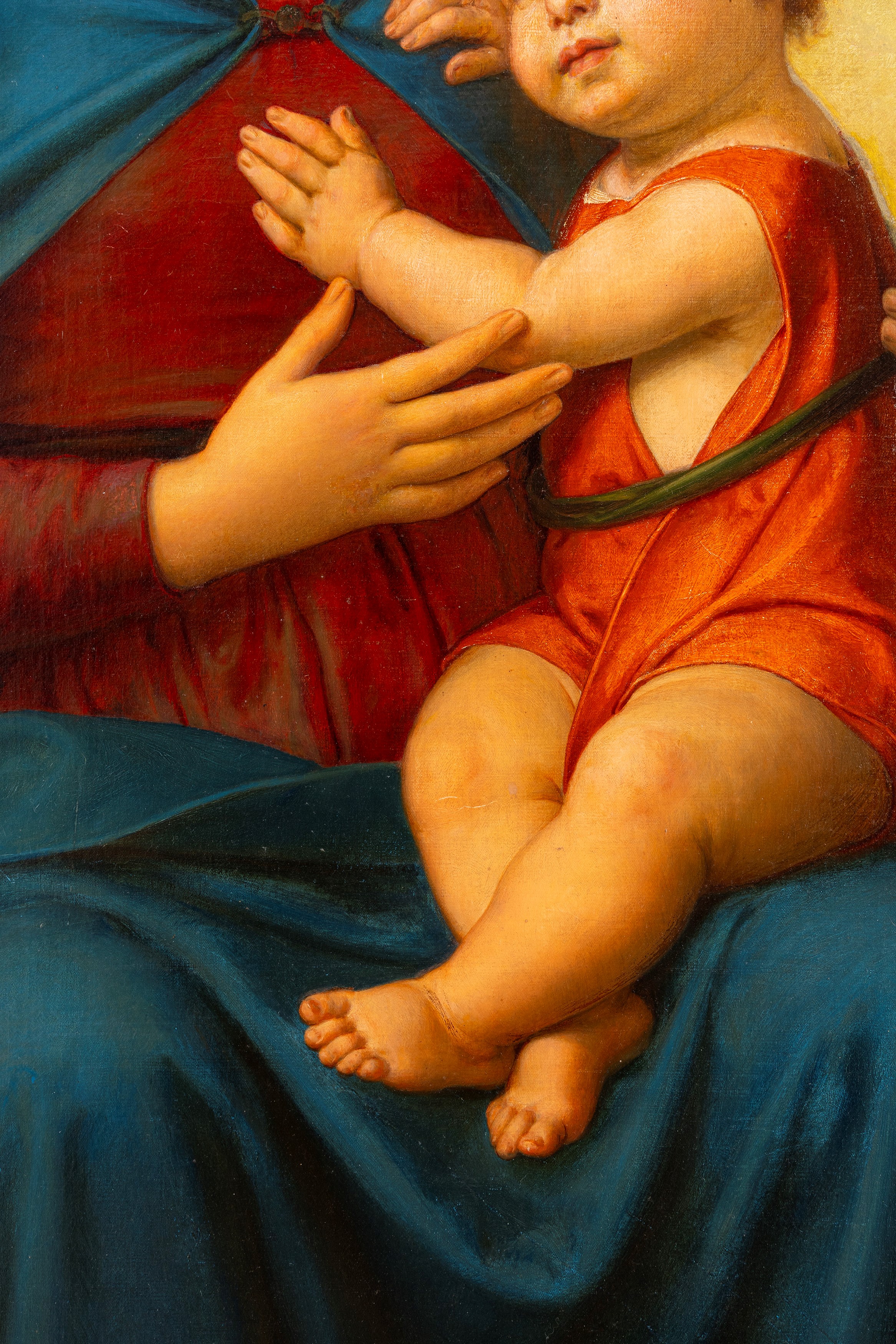 Madonna con Bambino, San Giovannino e San Giuseppe