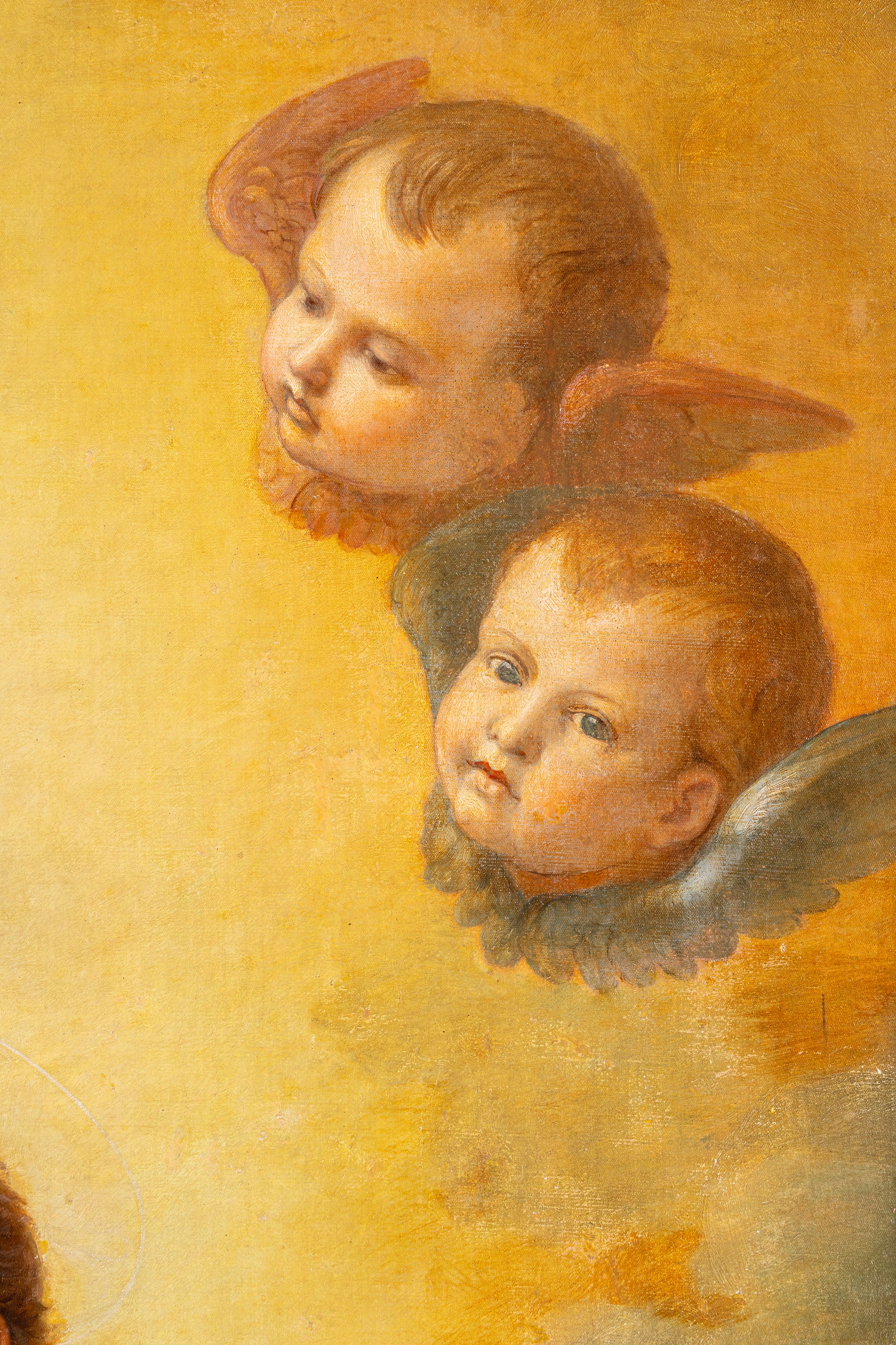 Madonna con Bambino, San Giovannino e San Giuseppe