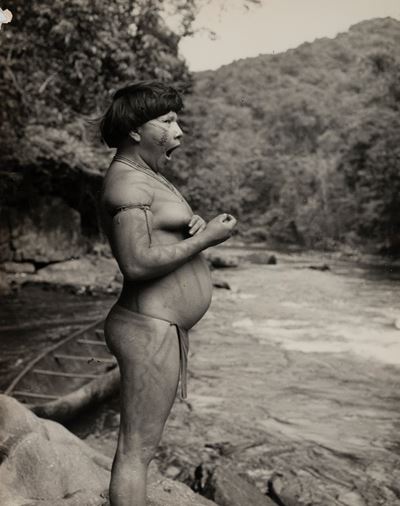 Fotografia di autore anonimo, Senza titolo (Amazzonia), stampa vintage alla gelatina ai sali d'ar...