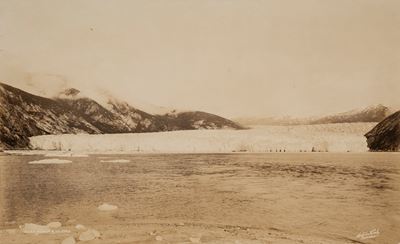 Taku Glacier, Alaska - Stampa vintage alla gelatina ai sali d'argento