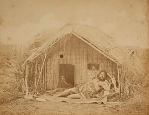 Maori Living House or Whare