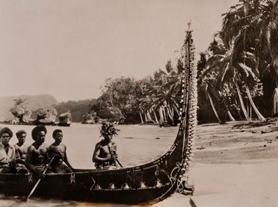 Isole Salomo (Australia), stampa vintage alla gelatina ai sali d'argento