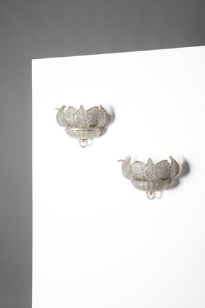 Coppia di lampade a parete