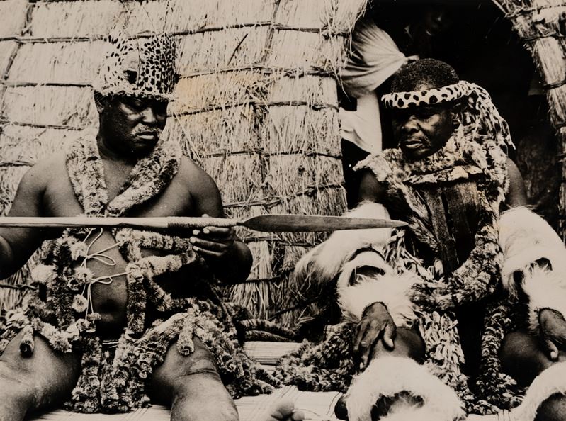 Il fabbricatore di zagaglie presso la Casa Reale degli Zulù