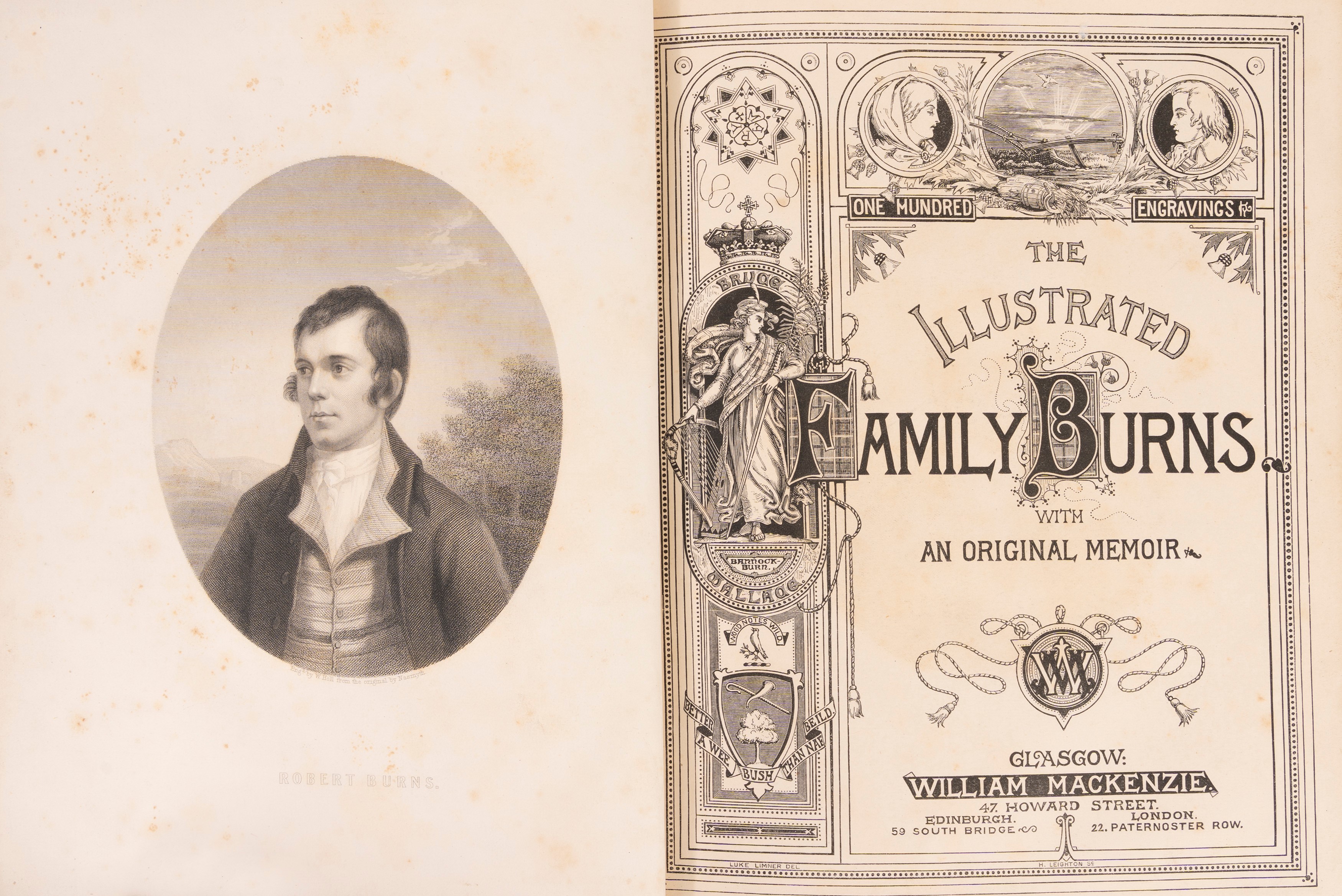 William Mackenzie - The illustrated Family Burns der thierre