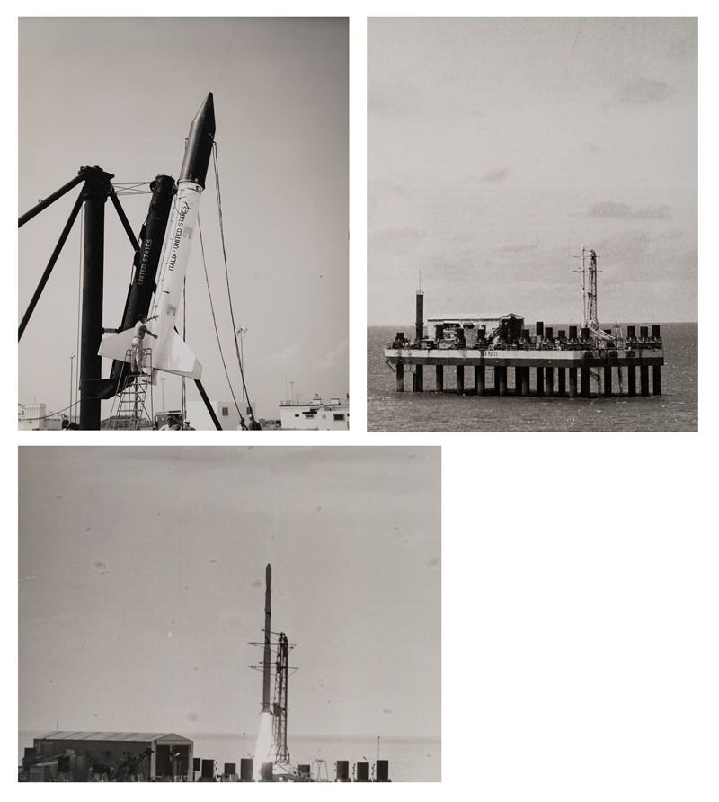 Wallops Island ; Kenya, Africa ; Indian Ocean off Coast of Kenia - Pre-lauch view of the SSS