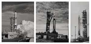 Pre-launch Alert-Ranger "8" ; Gemini VI ; Lift off of Atlas Centaur 6 