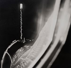 View of Agena display panel and L Band Antenna