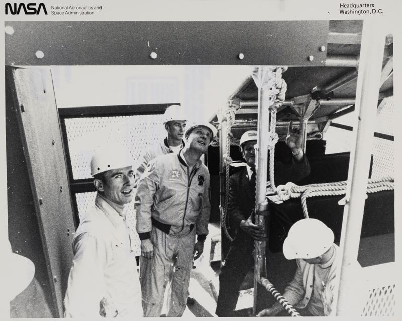 Crew Apollo 10, Thomas A. Stafford, John W. Young and Eugene A. Carnan, Cape Kennedy, Florida