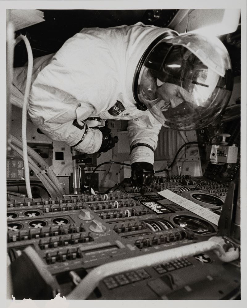 John W. Young, command module simulator excercise, Apollo 10, Cape Kennedy, Florida