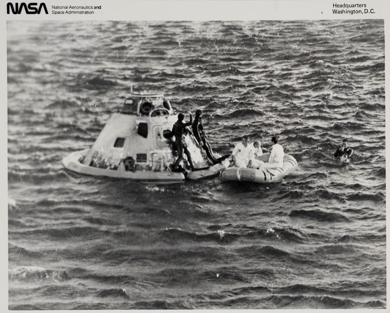 Senza titolo (Ammaraggio Apollo 10, Honolulu Hawaii)