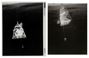 Ammaraggio Apollo 10, Astronaut Eugene A. Cernan is hosted abroad a Navy helicopter, Honolulu Hawaii