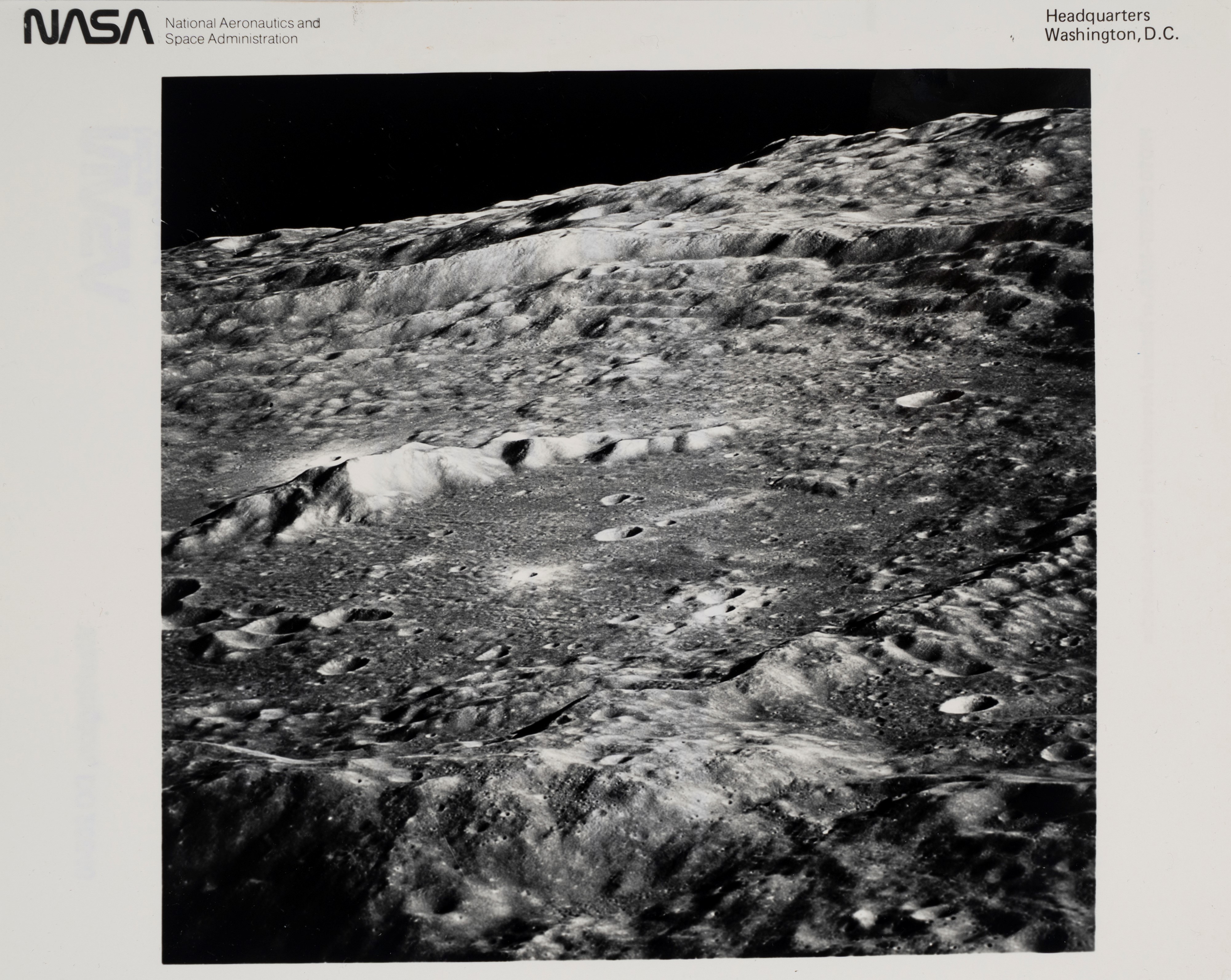 Apollo 10 view of the moon