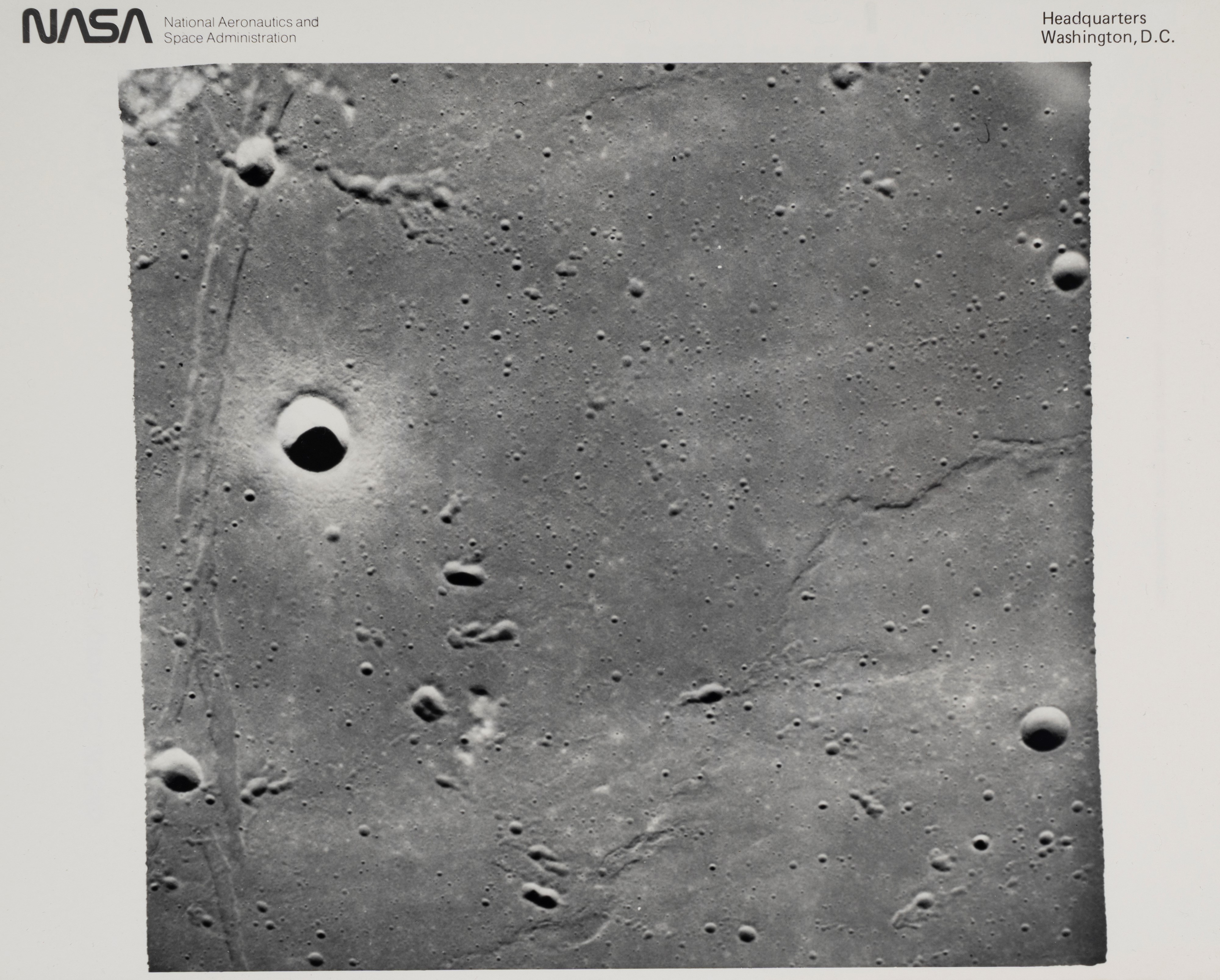 Apollo 10 view of the moon