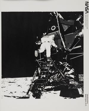 Apollo 11, Astronaut Edwin E. Aldrin Jr. on Lunar Modele