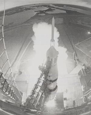 Sequence of Apollo 14 liftoff, Kennedy Space Center, Florida