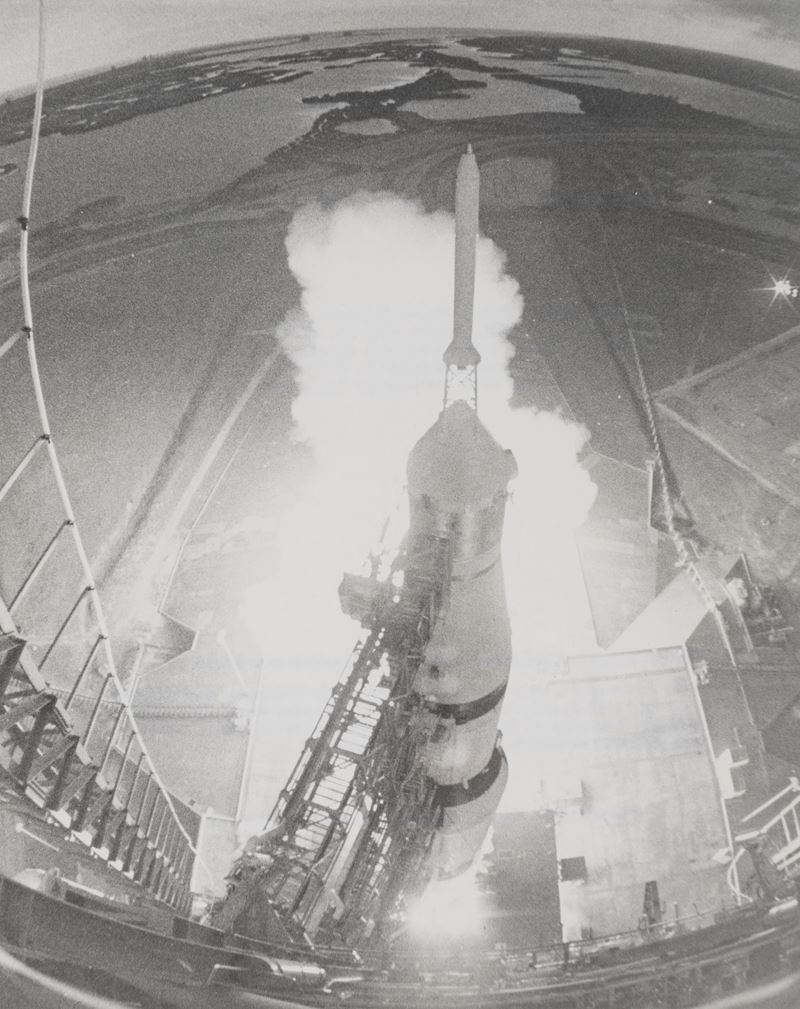 Sequence of Apollo 14 liftoff, Kennedy Space Center, Florida