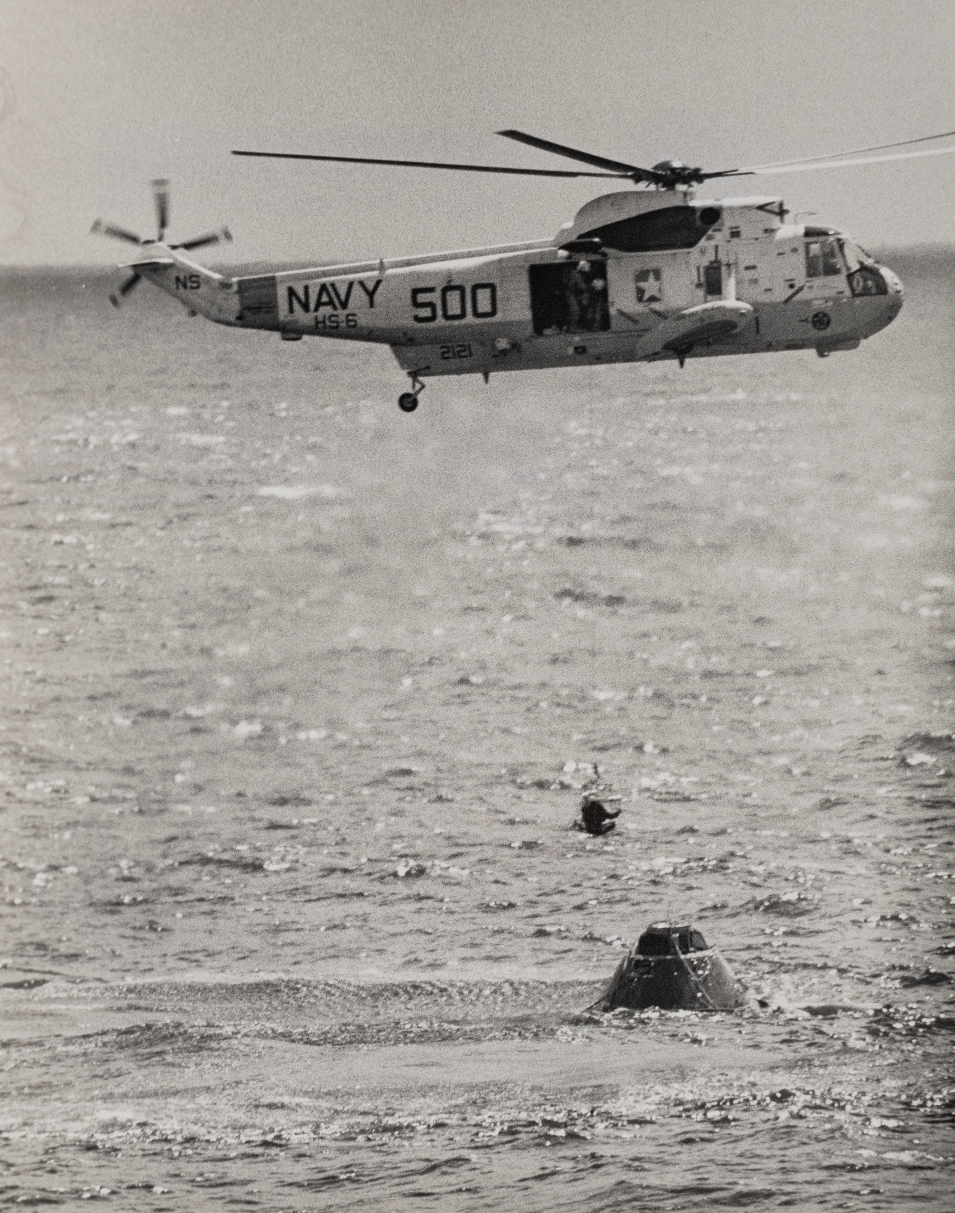 Apollo 14 Pacific recovery area