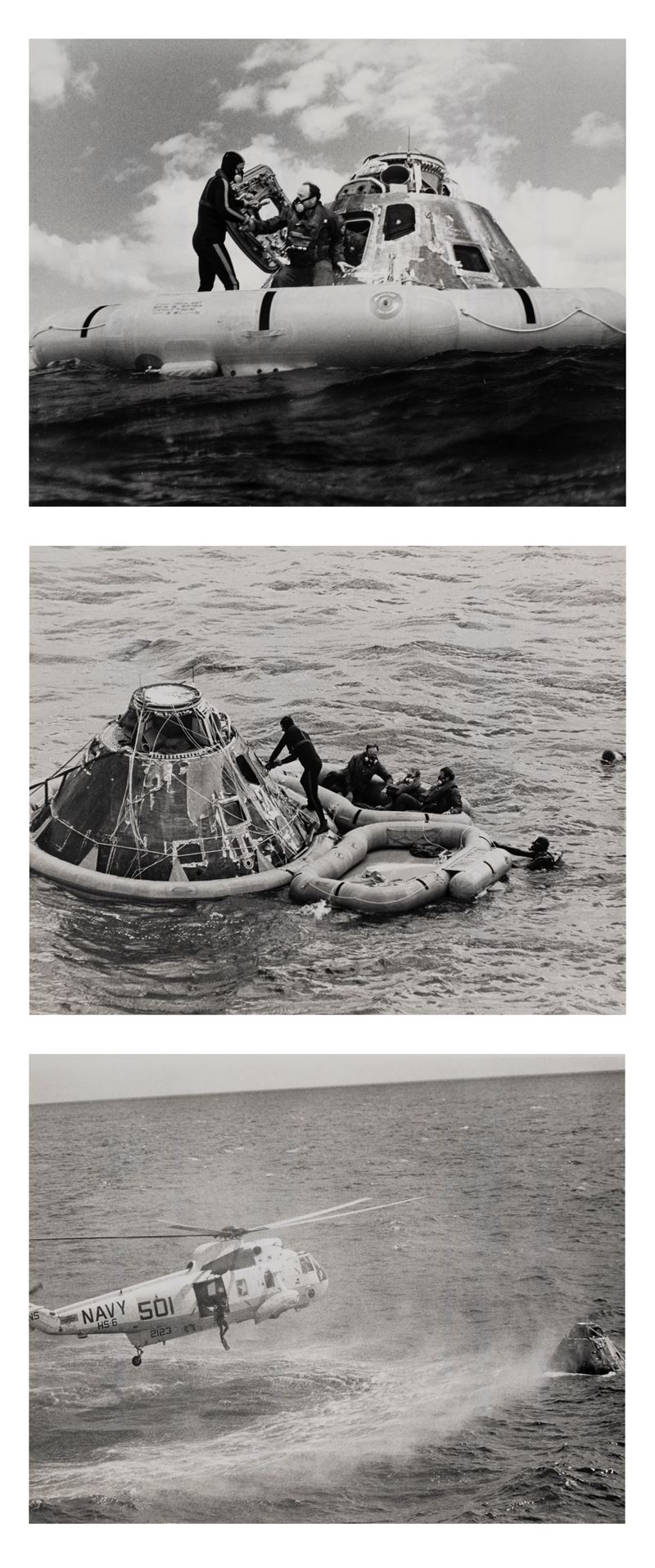 Apollo 14 Pacific recovery area