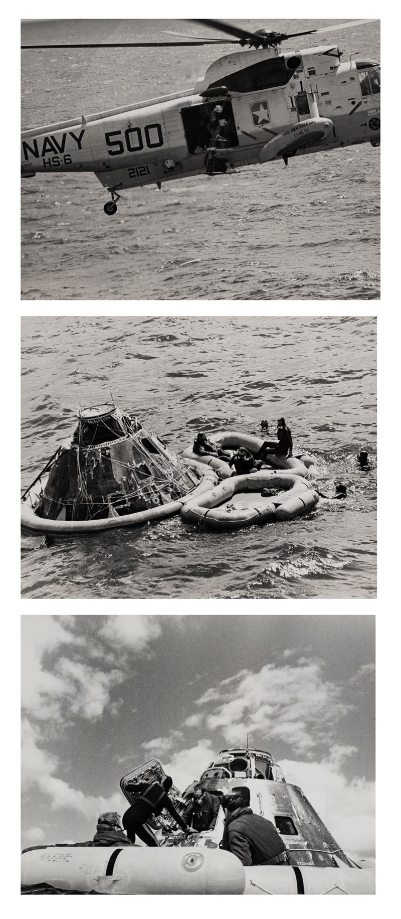 Apollo 14 Pacific recovery area