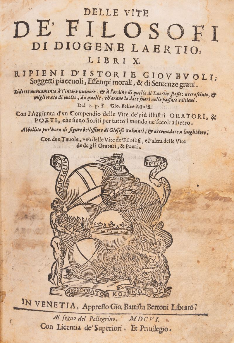 Delle vite de Filosofi