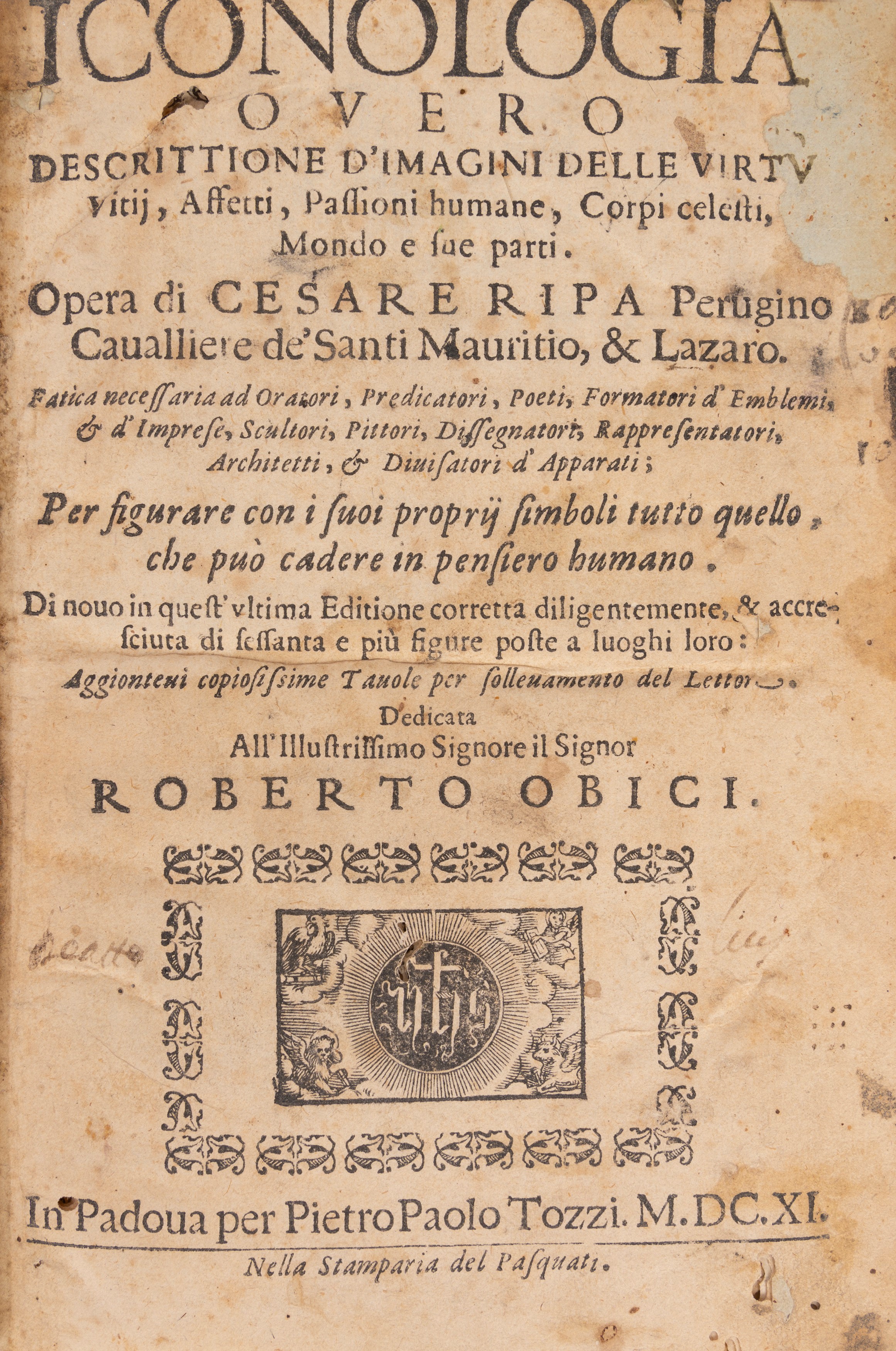 Delle vite de Filosofi