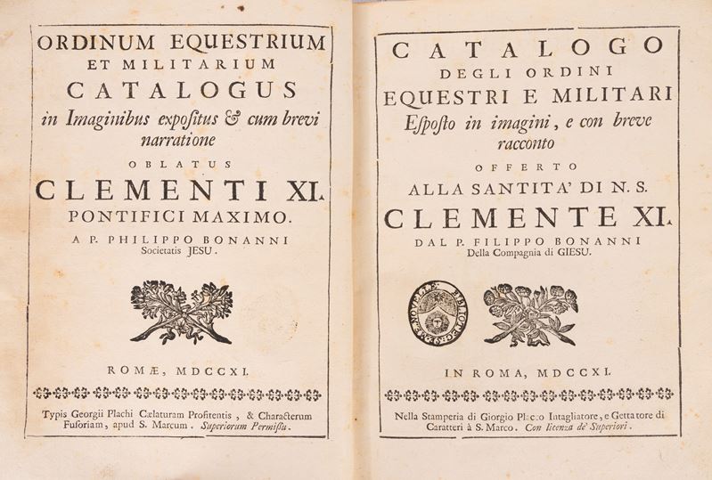 Catalogo degli ordini equestri e militari