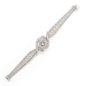 Bracciale con diamanti 