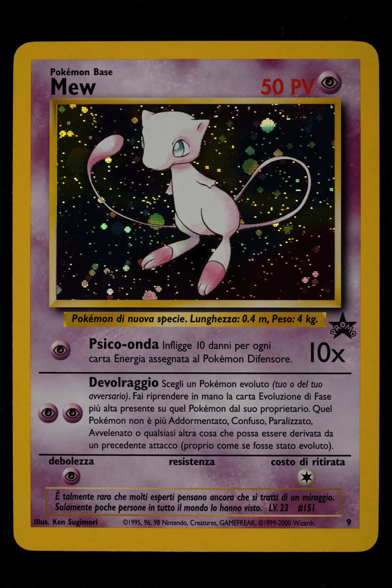 Mew Promo Wotc Italian - RAW