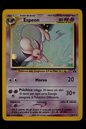 Espeon Neo Discovery Holo Italian - RAW