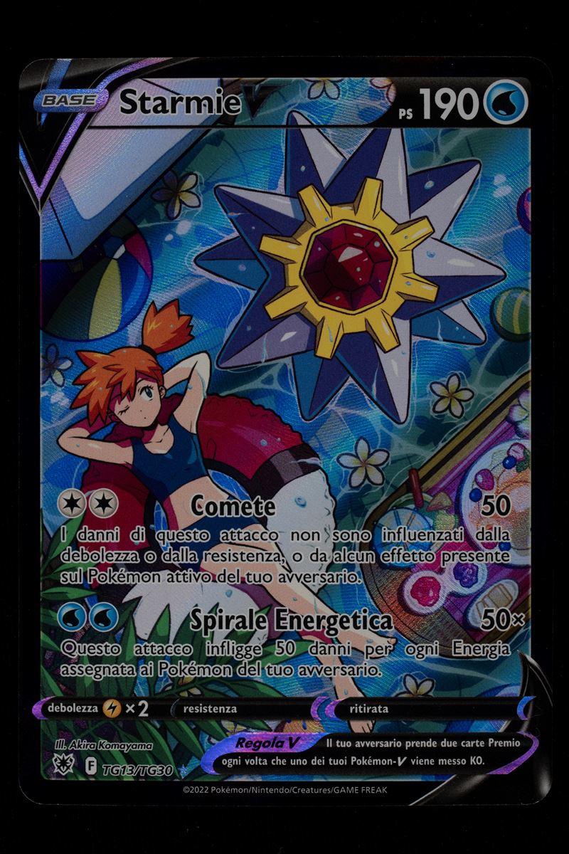Pokemon - Starmie V Lucentezza Siderale Italian - RAW