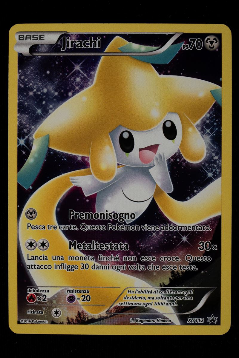 Jirachi Promo XY 20° Anniversario Italian - RAW