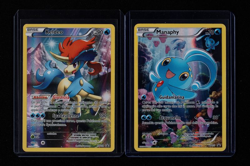 Keldeo e Manaphy Promo XY 20° Anniversario Italian - RAW