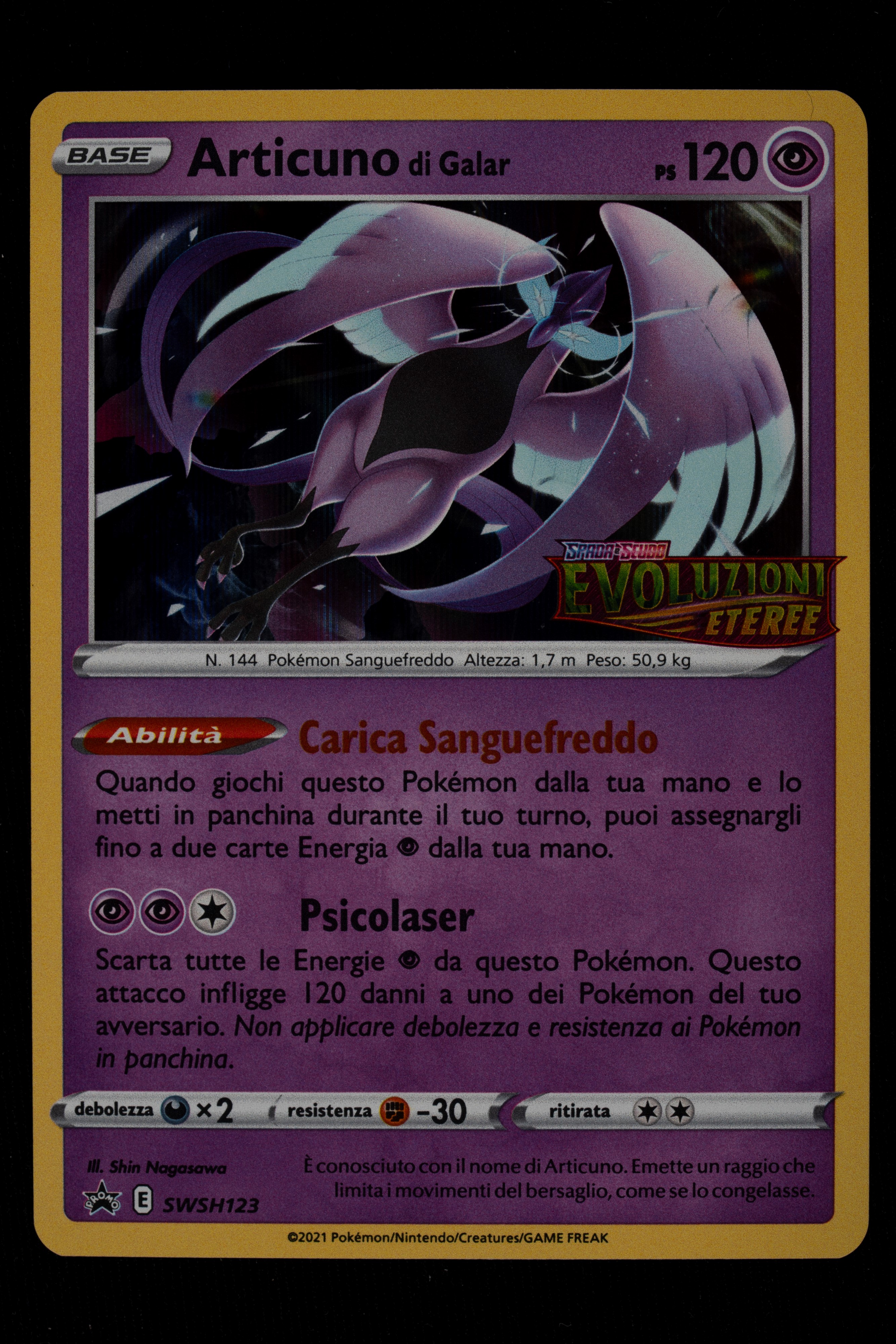 Pokémon - Galar Articuno STAMPED Promo Italian - RAW | Pokémon and