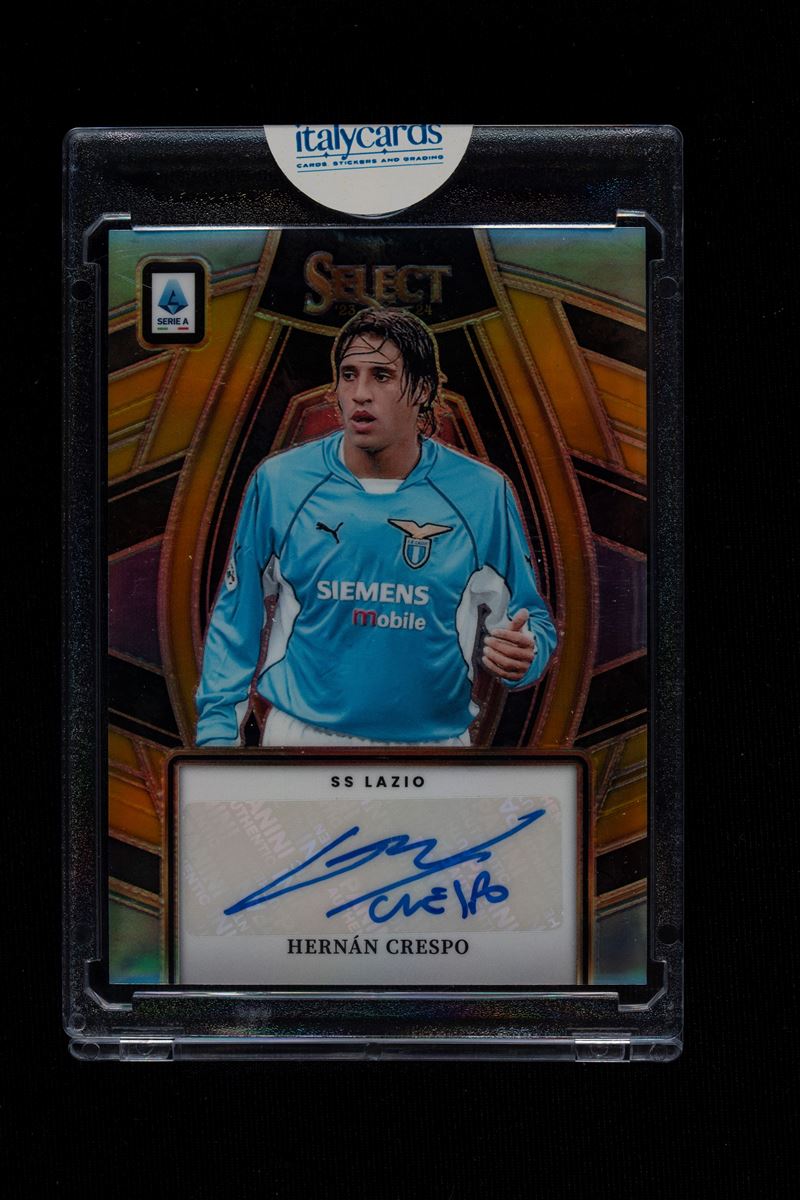 Card autografata - Lazio - Panini Select Serie A 2023/24 - Numerata su 10